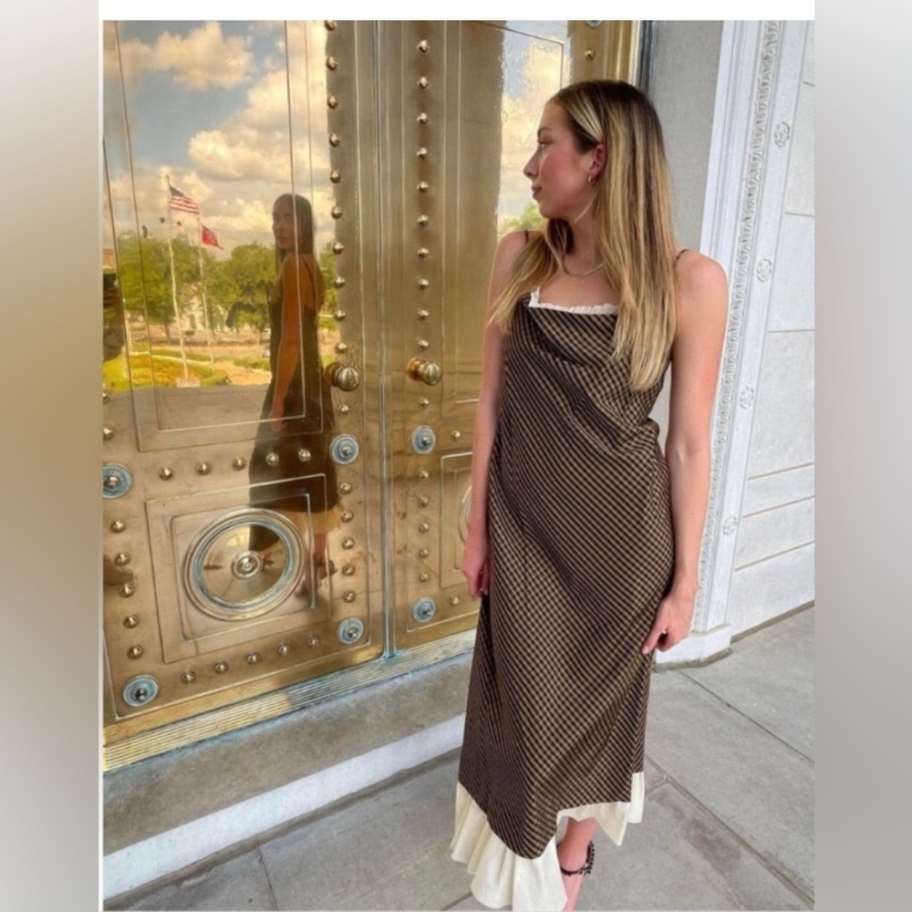 NWT Antonio Melani x Courtney Grow Dress Bias Cut Slip Dress Sz 12